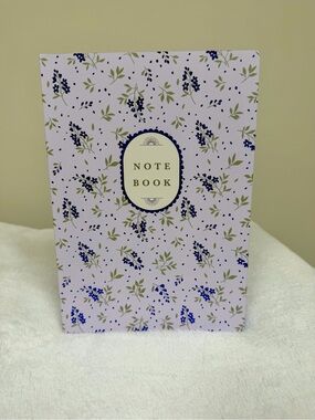 James Burke Collection Floral Hardcover Notebook